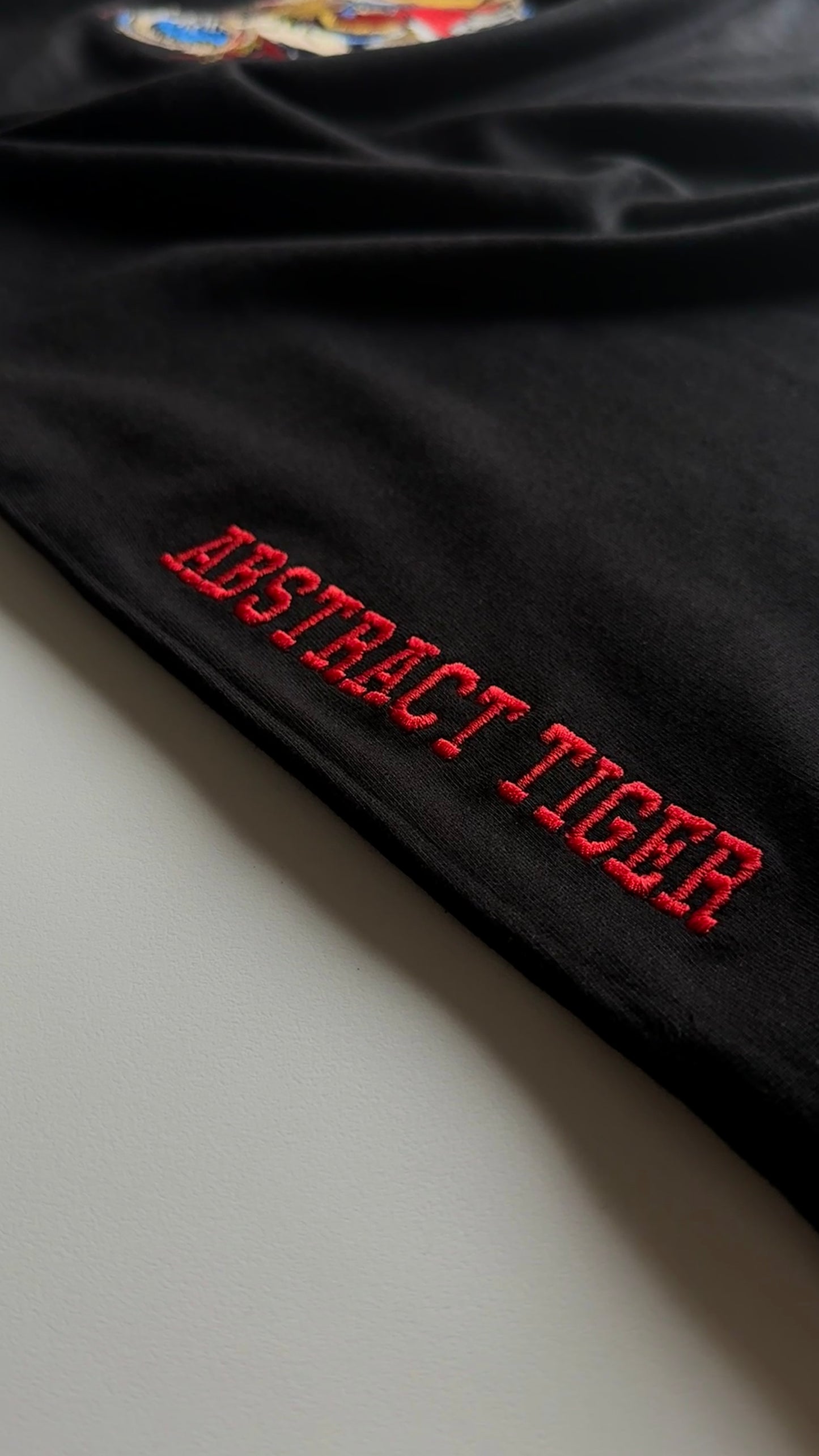 Abstract tiger tee