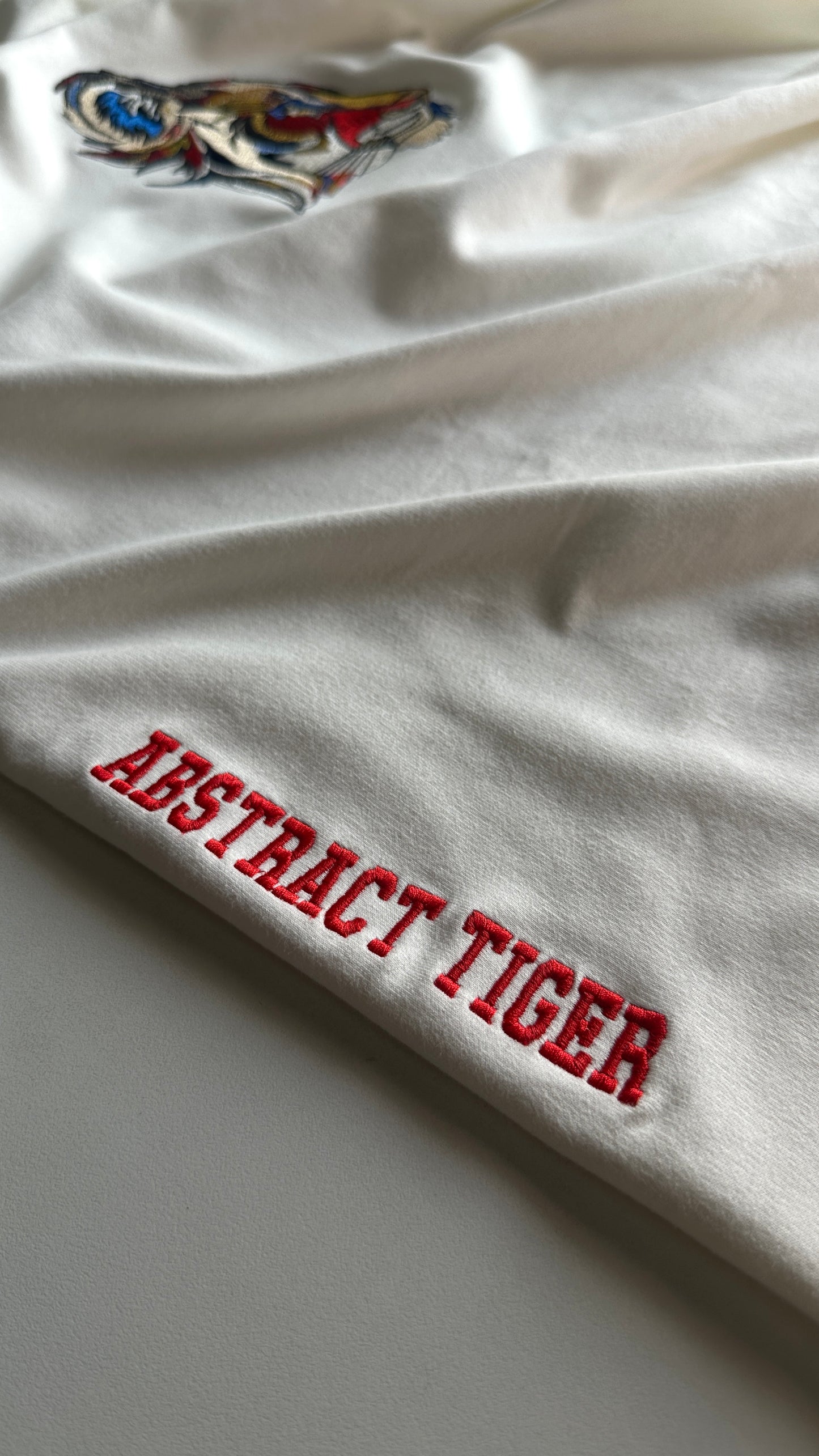 Abstract tiger tee