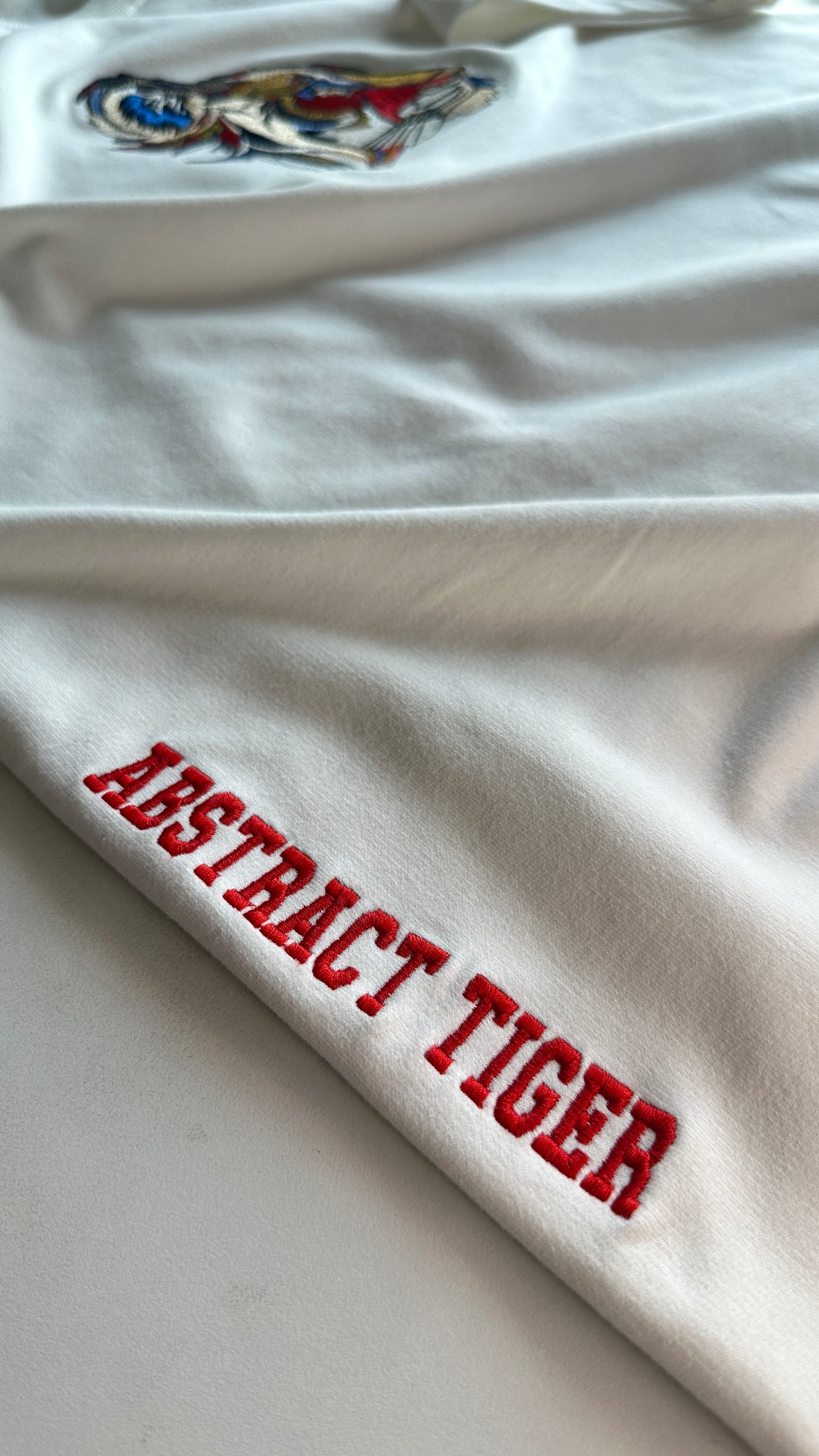 Abstract tiger tee