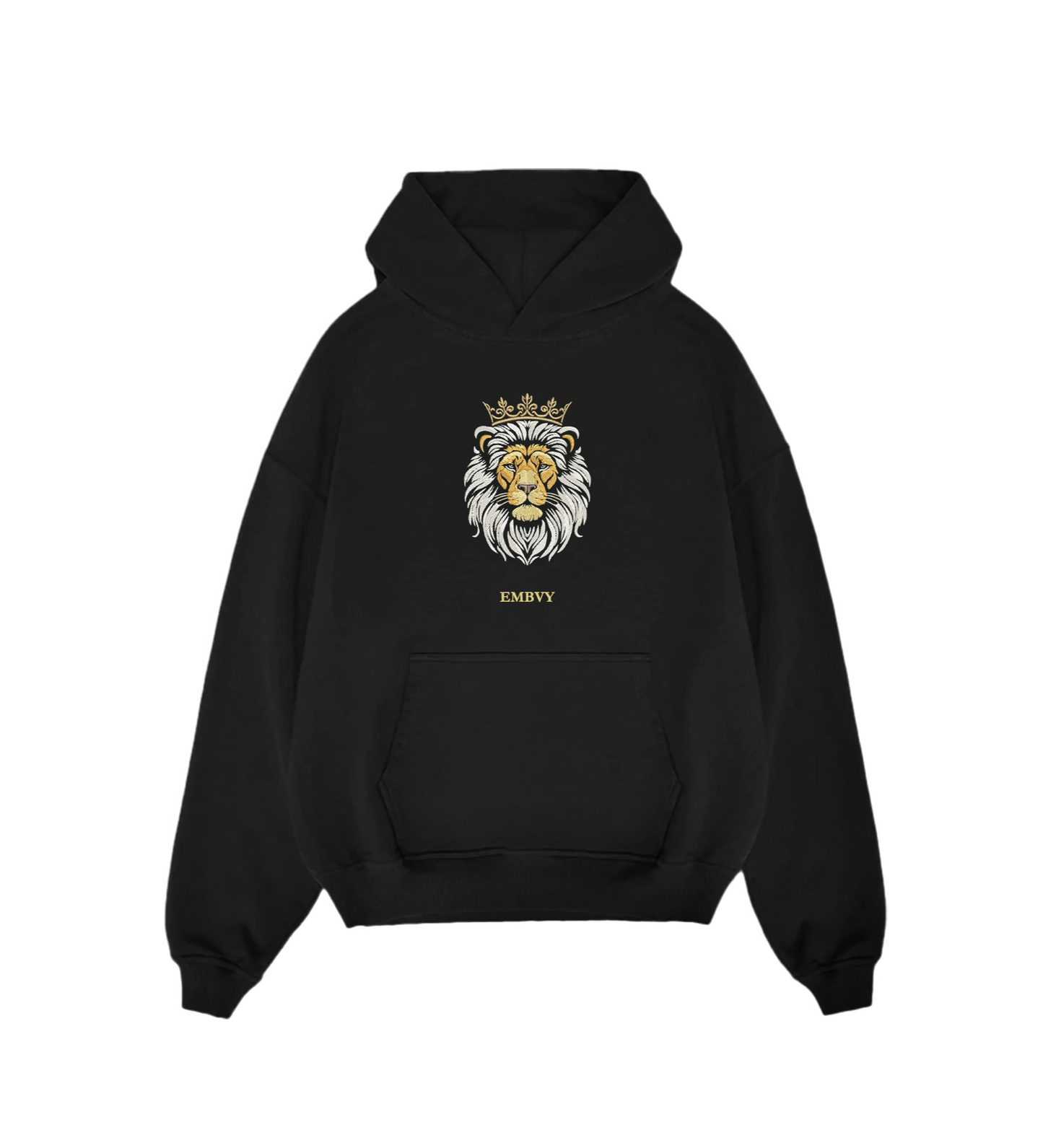 Crowned lion hoodie