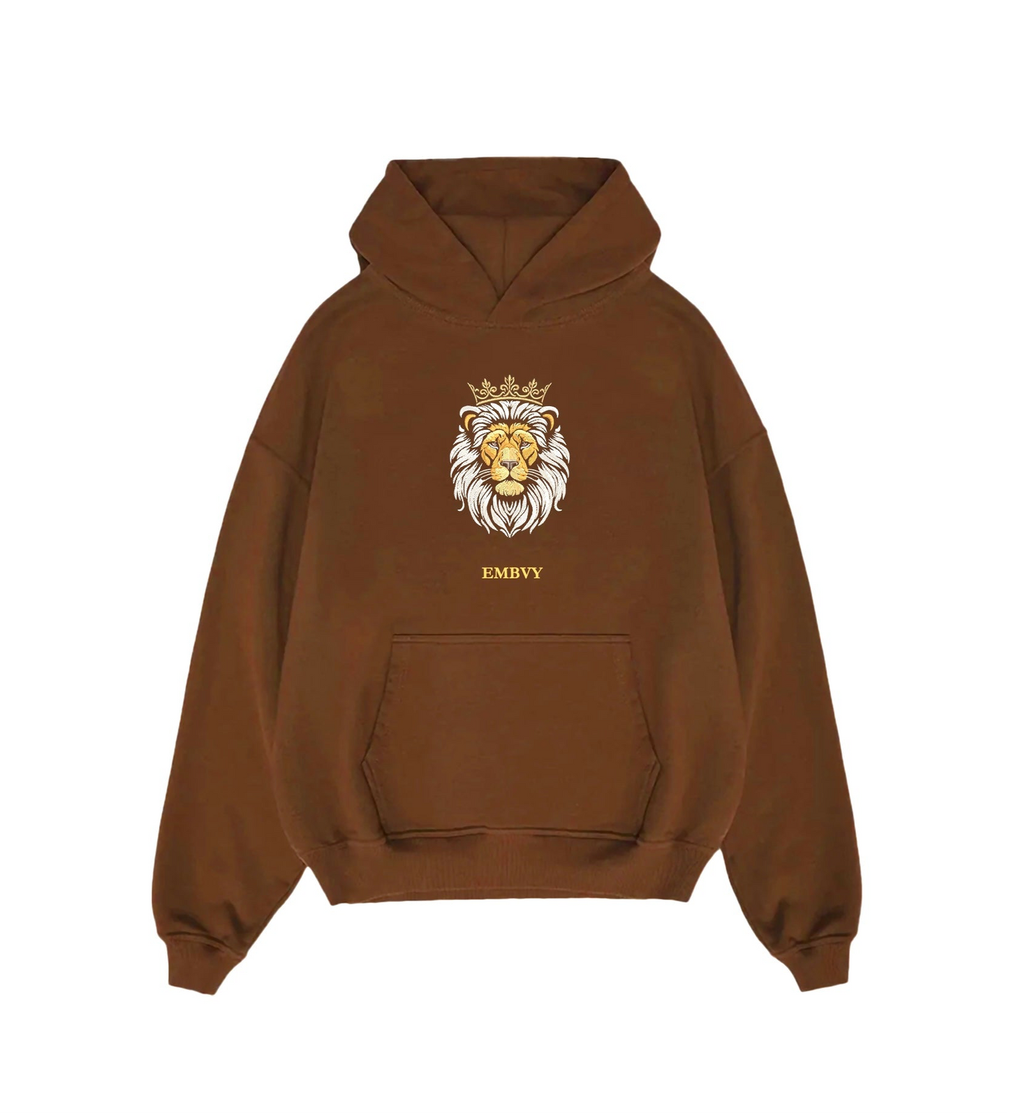 Crowned lion hoodie
