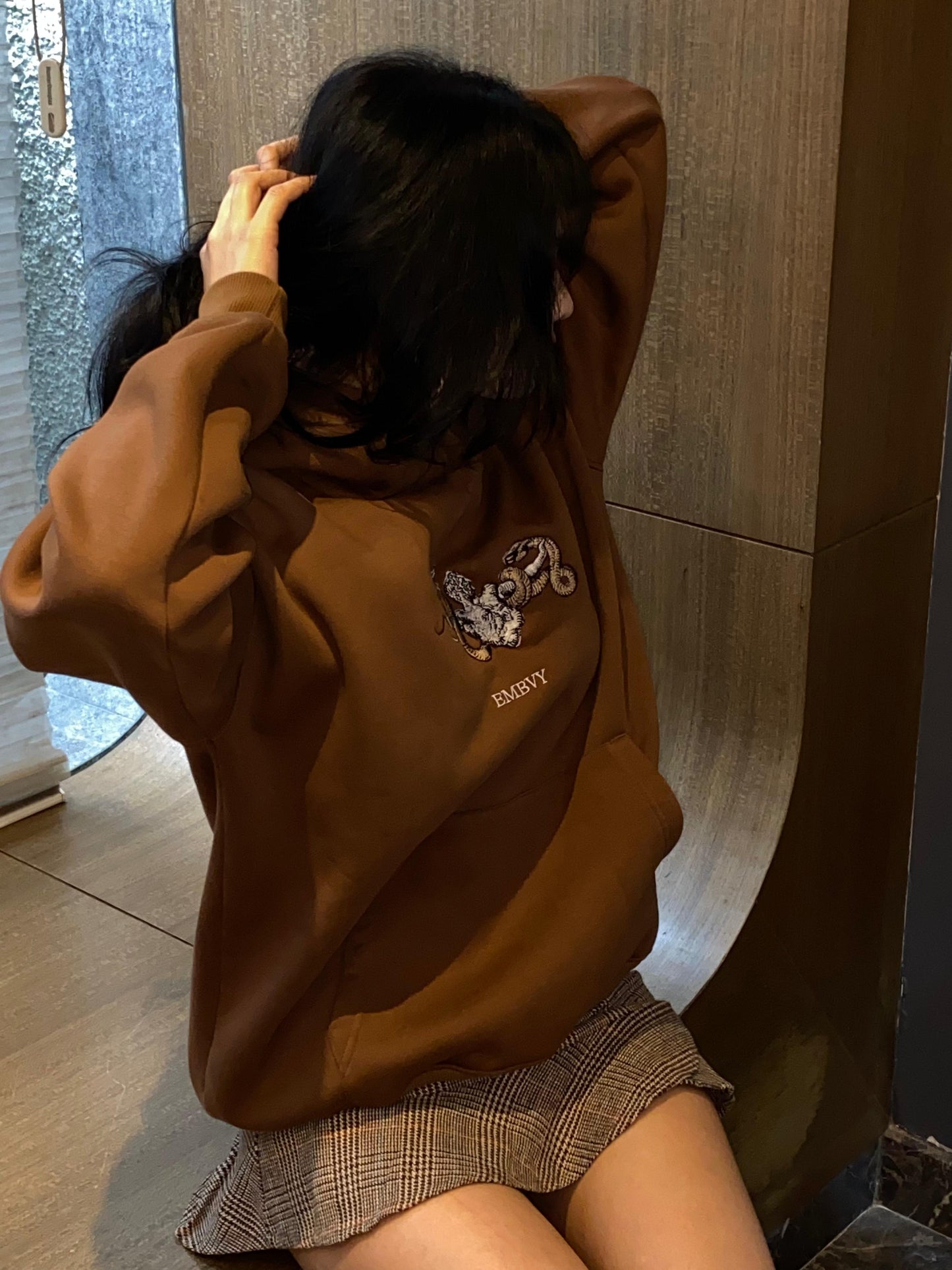 Hercules & snake hoodie