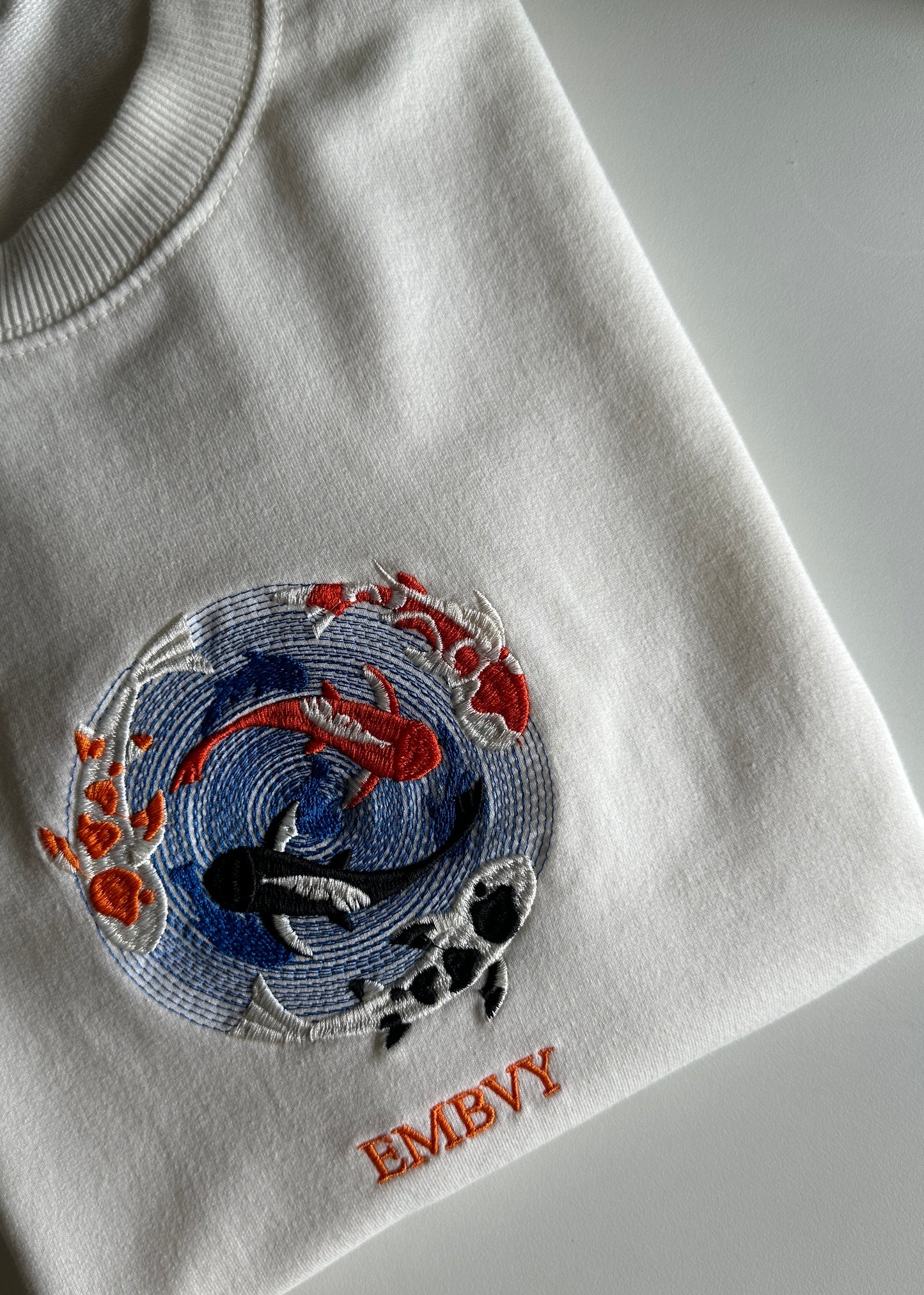 Koi fish hoodie