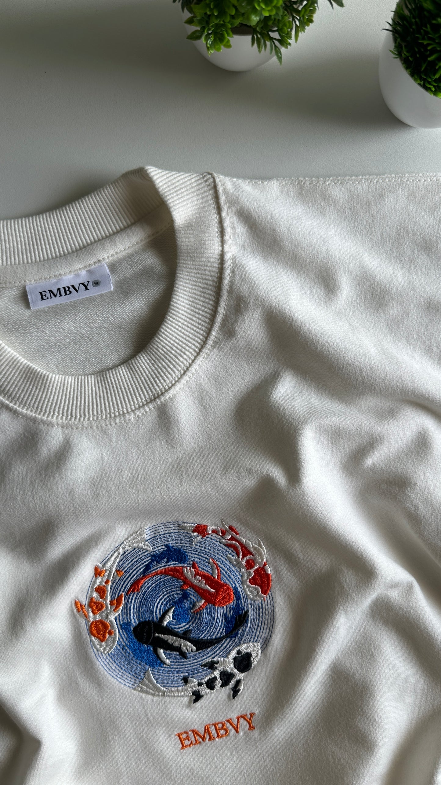 Koi fish hoodie