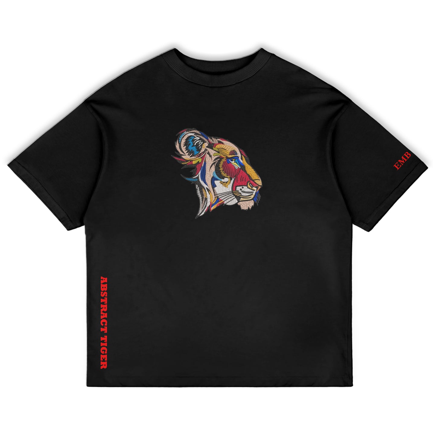 Abstract tiger tee