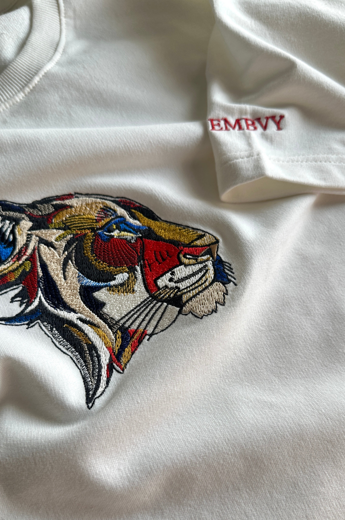 Abstract tiger tee