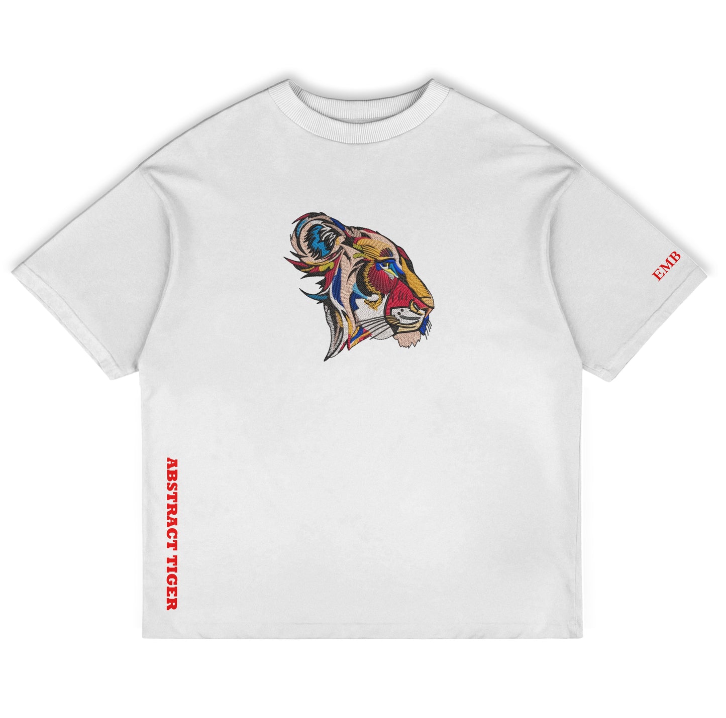 Abstract tiger tee