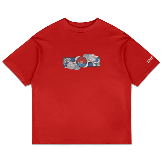 Crane birds tee 2.0