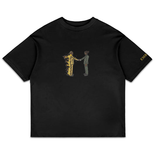 Heroes & villains tee