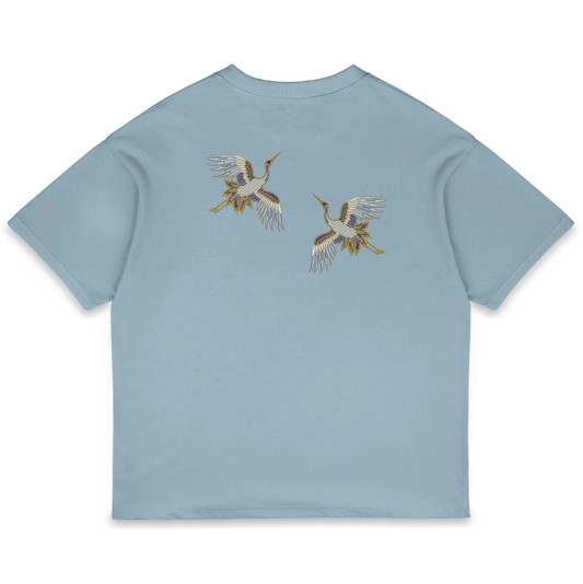 Crane birds tee