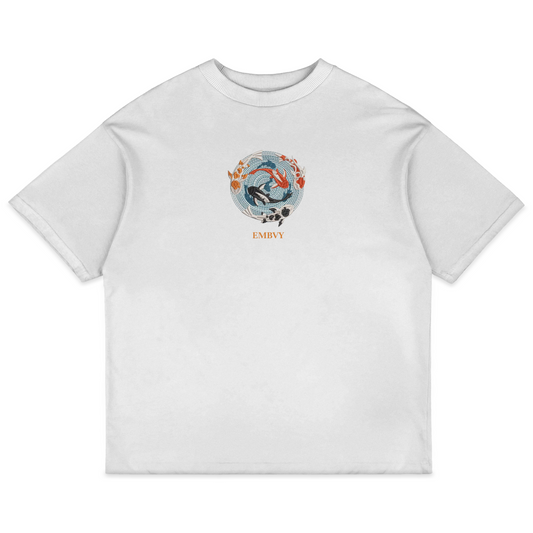 Koi fish tee